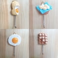 thumbnail image 4 of UDIYO Lovely Egg Shaped Viscose Hook Kitchen Hanger Storage Holder Household Organizer, 4 of 7