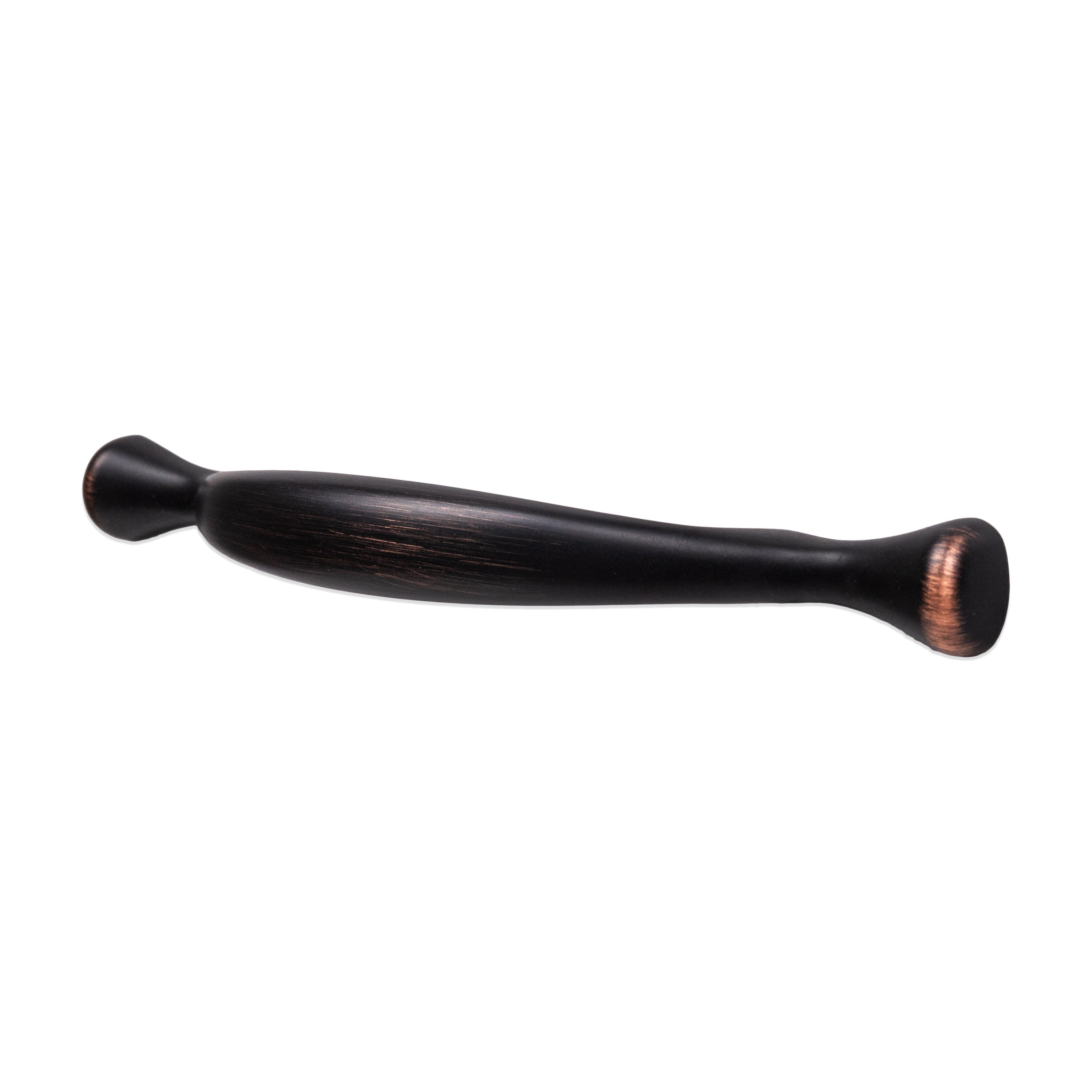 Mainstays 3" (76mm) Center-to-Center Footed Cabinet Pull, Oil Rubbed Bronze, 6 Pack