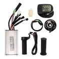 thumbnail image 3 of Upgrade for 500W Motors, Throttle Handle Included Waterproof 22A Sine Wave Electric Bike Controller & LCD5 Meter, 3 of 8