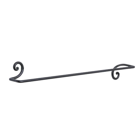 Decorative Towel Bar Rack Holder Handmade Wrought Iron Hanger By