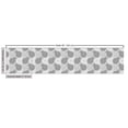 thumbnail image 3 of Ambesonne Circle Pattern Fabric by the Yard Upholstery, Futuristic Rounds, 1 Yard, Pale Taupe Grey, 3 of 5