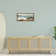 thumbnail image 2 of Stupell Industries Abstract Ocean Wave Landscape Abstract Painting Brown Floater Framed Canvas Art Print Wall Art, 31 x 14, 2 of 9