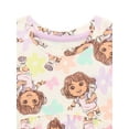 thumbnail image 6 of Dora the Explorer Toddler Girls All Over Print Short Sleeve Dress, Sizes 12 Months-5T, 6 of 8