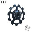 thumbnail image 1 of Rueda guía de dial trasero de cerámica para bicicleta de montaña, accesorios de transmisión de aleación de aluminio 11T-16T, 1 of 6