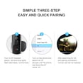 thumbnail image 3 of Riousery V9 Single Ear BT4.1 Headset 270 Degrees Rotation Hands-Free Calls Voice Dialing Wireless Earphone Black [1.97 inches / 50 mm], 3 of 4