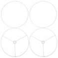thumbnail image 1 of 2 Ensembles de Cadre d'Abat-jour en Fer E27 Rond Robuste Étagère Matériel d'Abat-jour DIY, 1 of 6