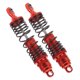 thumbnail image 5 of Amortiguador De Choque Delantero 1/10, Amortiguador De Choque Delantero De Coche RC De Aleación De Aluminio, Absorción De Impacto Para SLASH Amonsee Rojo, 5 of 8