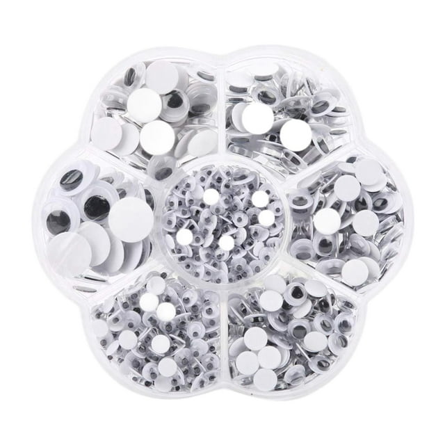 820 móviles para manualidades, para pegar en el juguete, con globo ocular autoadhesivo movible para decoración, manualidades, juguetes