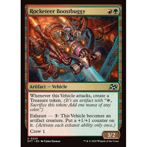 MtG Aetherdrift Uncommon Rocketeer Boostbuggy #220