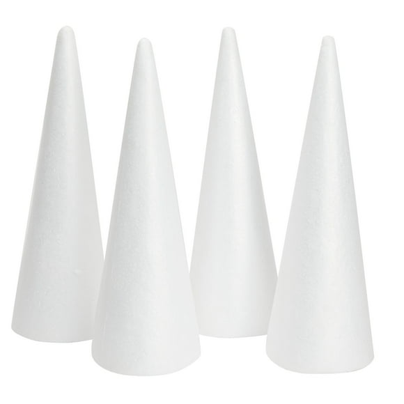 Styrofoam Craft Cones