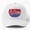 White, variant on All American Dude Baseball Cap, USA Lifestyle Statement Design, Classic Everyday Hat