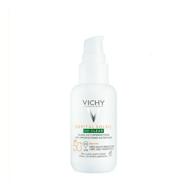 Protector Solar Facial VICHY Capital Soleil UV-CLEAR 50 Fluido Anti-Imperfecciones FPS 50+ 40 ml