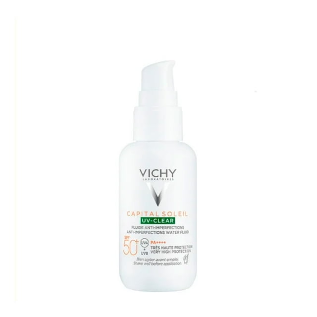 Protector Solar Facial VICHY Capital Soleil UV-CLEAR 50 Fluido Anti-Imperfecciones FPS 50+ 40 ml