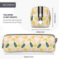 thumbnail image 3 of Honeii Banana With Leaves Pattern Pencil Case, Pencil Pouch, Pencil Case Small, Pencil Pouch Aesthetic, PVC Pencil Pouch, Pencil Bag, Makeup Pouch, 3 of 7