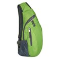 thumbnail image 1 of EYIIYE Adult Unisex Chest Bag, Travel Patchwork Waterproof Zipper Closure Bag, 1 of 5