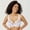 White, variant on Women's Plus Size Full Coverage Underwire Unlined Minimizer Lace Bra