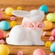 thumbnail image 1 of Adornos de Pascua, adornos de Pascua, lindo adorno de conejito de cerámica para decorar el hogar y la sala de estar. Regalos de cumpleaños para novias y amigos como recuerdo. Adornos de cerámica., 1 of 6