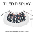 thumbnail image 5 of Christmas Tree Chic Chiffon Beach Skirt with Polyester Straps - for the Beach, 5 of 6