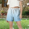 thumbnail image 5 of Mgmyaa Girls Running Shorts Kids Elastic Waist High Waist Casual Short Pants with Pockets, 5 of 5