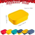 thumbnail image 3 of Clearance Food Storage under $10,Heat Silicone Lunch Box With Lid Leakproof Fresh Keeping Lunch Container For School, 3 of 4