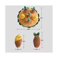 thumbnail image 2 of Plush Dog Puzzle Toy Stress Relief Slow Feeding Pulling Sweet Potatoes Puppy Snuffle Treat Toy for Indoor, 2 of 5