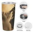 thumbnail image 6 of Vintage Western Cowboy 20oz Tumbler with Lid And Straw Insulated Mug Stainless Steel Vacuum Double Wall Mug For< Car>, 6 of 8