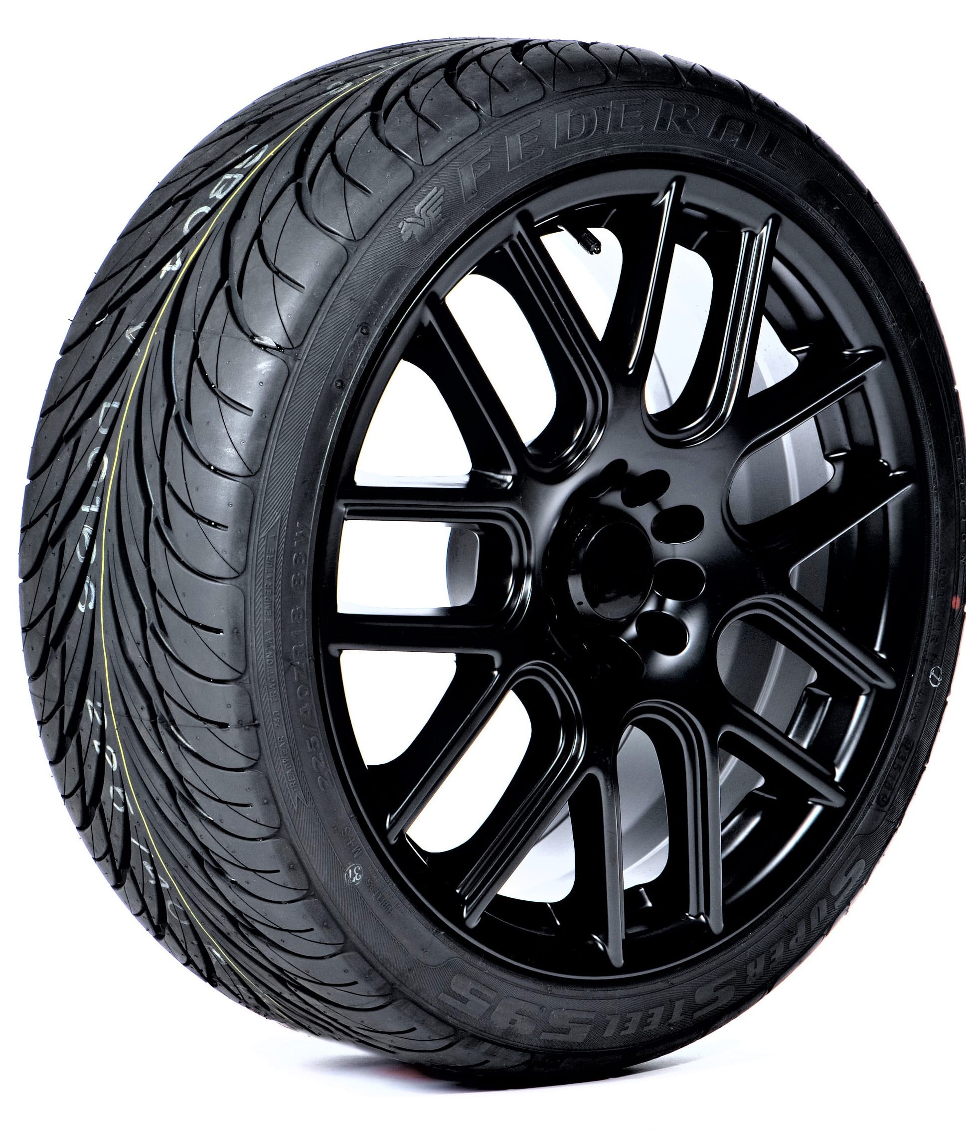 Federal 595RS-R Street Legal Racing Tire Tire - 205/50R15 89W