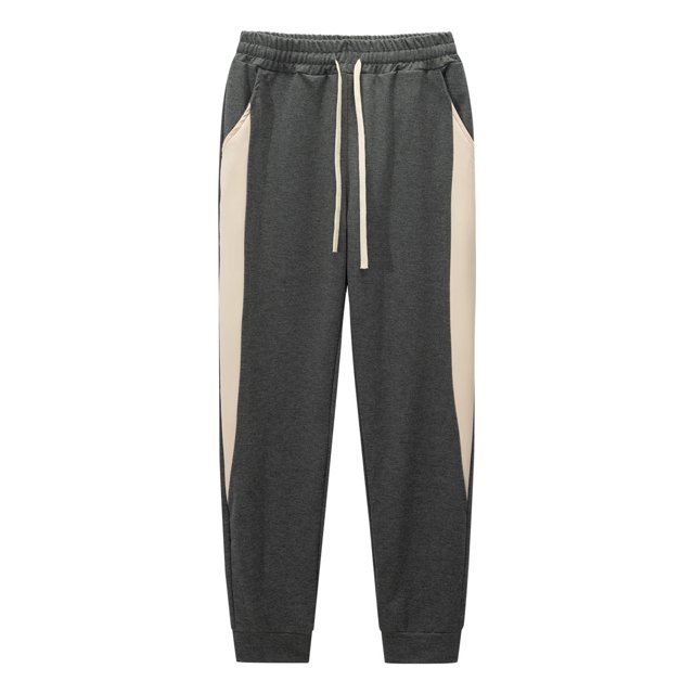 YDLCAFD Gym Pants Men Loose Fit Men'S Side Colorb Locked Drawstring Elastic Waist Loose Casual Sweatpants Sweatpants