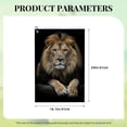 thumbnail image 6 of ONETECH Lion Rock Black Background Golf Towel Super Absorbent Microfiber 24x16in 1PC, 6 of 7