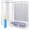 12inch * 131ft, variant on Inflatable Bubble Wrap Roll,12 inch x165 , Inflatable Air Pillow Column Wrap for Packaging Moving Shipping Delivering,Inflatable Air Column Bubble Bag Bottle Protector with Free Pump