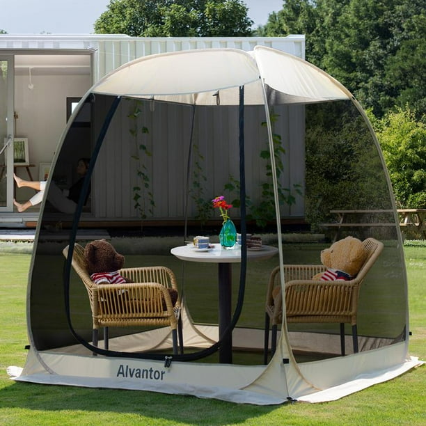 Screen House Tent Gazebo Pop Up Instand Canopy 6'X6'