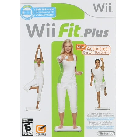 Wii Fit Plus (Nintendo Wii) GAME ONLY - Pre-Owned (Best Wii Fit Plus Games For Weight Loss)