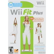 Wii Fit Plus (Nintendo Wii) GAME ONLY - Pre-Owned, [Physical]