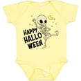 thumbnail image 3 of Inktastic Happy Halloween with Dancing Skeleton Boys or Girls Baby Bodysuit, 3 of 5