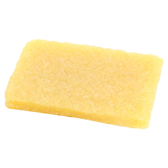 BRIGHTFUFU 1PC Bloque de limpieza de zapatos de gamuza de goma para la limpieza de zapatos de gamuza de limpieza (amarillo)