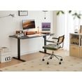 thumbnail image 2 of Electric Standing Desk, Adjustable Height Stand Up Desk, 55 x 24 Inches Splice Board Sit to Stand Computer Desk Home Office Furniture Work Study Desk (Black), 2 of 7