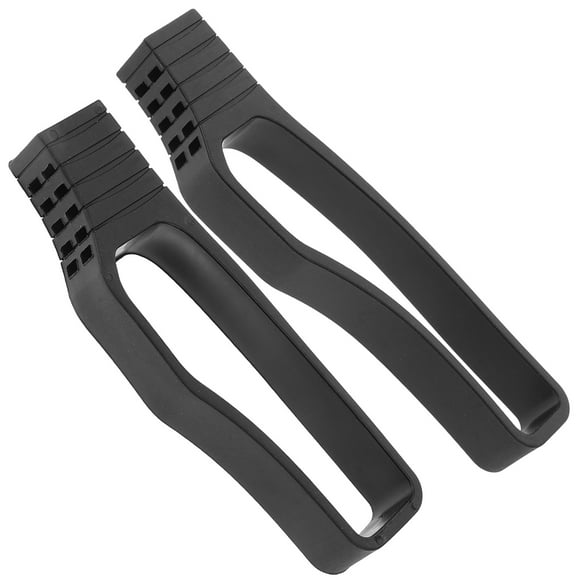 Luxshiny 1 Pair Bike Chain Guard Rubber Black for Chain Longevity Maintenance Cyclists