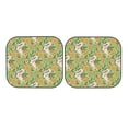 thumbnail image 7 of Xecao Snake And Floral for Foldable Car Sun Shades (2-Pack) offer sun protection with an easy-fold design for convenient windshield shading., 7 of 7