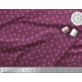 thumbnail image 2 of Soimoi Viscose Chiffon Tissu Géométrique, Feuilles & Fruits Rouges Fruits Tissu d'Artisanat Imprimé par la Cour 42 Pouces de Large, 2 of 3