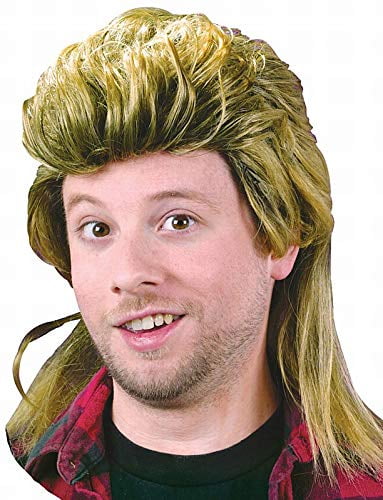 yellow mens wig