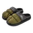 thumbnail image 3 of Gaexia Winter Slippers for Women,Winter Indoor Outdoor Lined Slippers With Thick Sole for Warmth and Comfort,Outdoor Slippers, 3 of 7