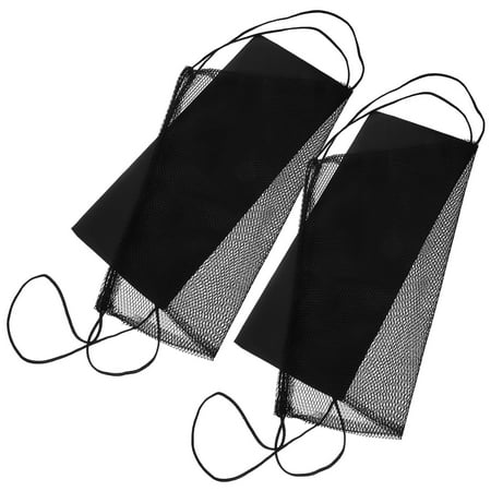 Homoyoyo 2-Pack Basketball Carrying Bags Black Oxford Cloth Holder for Training Outdoor Sports and Fan Gear
