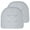 Pinstripe Blue, variant on Pinstripe U Shaped Memory Foam Chair Pad Blue 2 Pack
