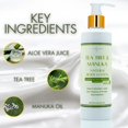 thumbnail image 5 of Tea Tree & Manuka Body Lotion – Hydrating, Soothing Skin Care for Daily Use, 8 oz by LatherGreen, 5 of 5