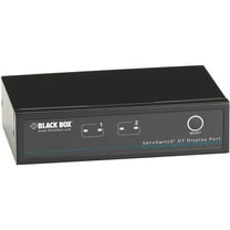 Black Box ServSwitch KVM Switch DT DisplayPort with USB and Audio, 2-Port - 2 Computer(s) - 1 Local User(s) - 2560 x 1600 - 6 x USB - DesktopDisplayPort