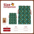 thumbnail image 3 of Picia Pineapple And Cactus Pattern Christmas Gift Bags, Xmas Gift Bags, Suitable for Holiday Kraft Paper Gift Bags, Reusable Christmas Gift Bags,Festive Gift Packaging Bag-Small, 3 of 9