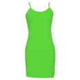 thumbnail image 1 of Camisole Longue Fine à Bretelles pour Femmes - Lime, 1 of 1