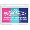 thumbnail image 2 of READY 2 LEARN Washable Stamp Pad 3-in-1 - Electric - Pink, Purple & Turquoise - Pack of 3, 2 of 4