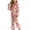 Pink, variant on ITSAME Girls Sleepwear Set 2-Piece Halloween Print Lapel Button Up Top and Pants Fall Winter Comfy Loungewear Outfits Pink Size 10