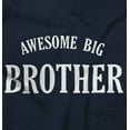 thumbnail image 2 of Awesome Big Brother Cute Sibling Youth T Shirt Tee Boys Infant Toddler Brisco Brands 5T, 2 of 5